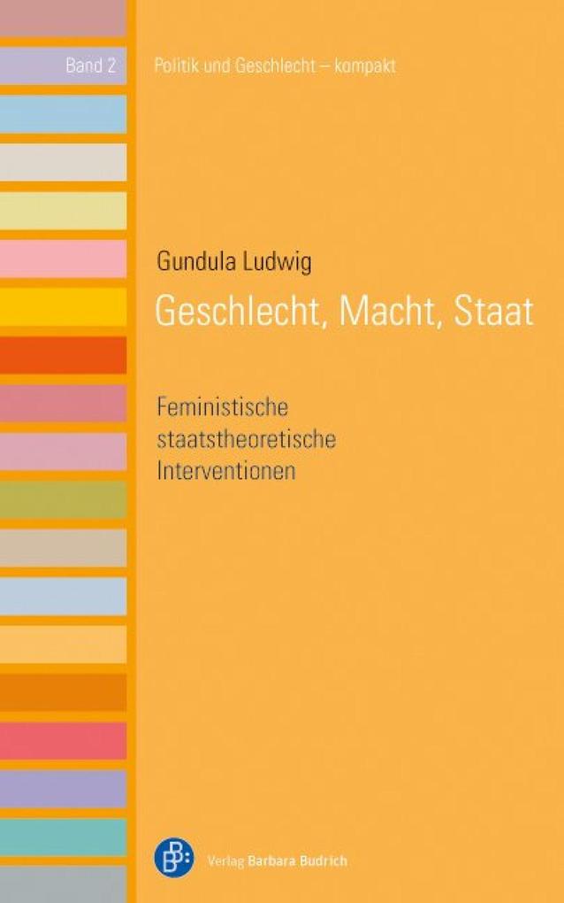 Produktbild: Geschlecht, Macht, Staat | Gundula Ludwig