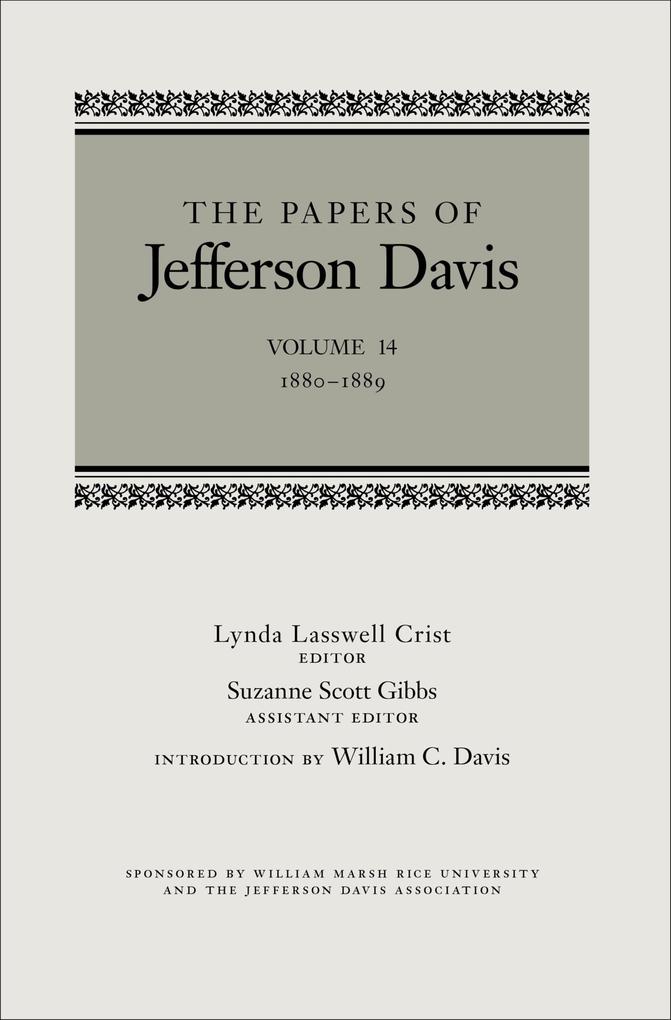 Produktbild: The Papers of Jefferson Davis | Jefferson Davis