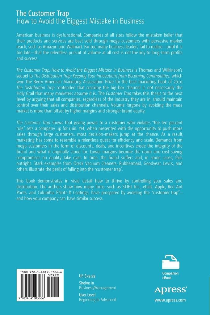 Weitere Ansicht: The Customer Trap | Andrew R. Thomas, Timothy J. Wilkinson
