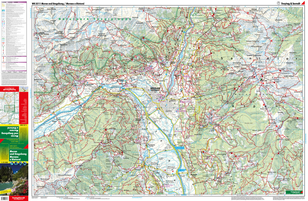 Weitere Ansicht: Meran und Umgebung 1 : 25 000