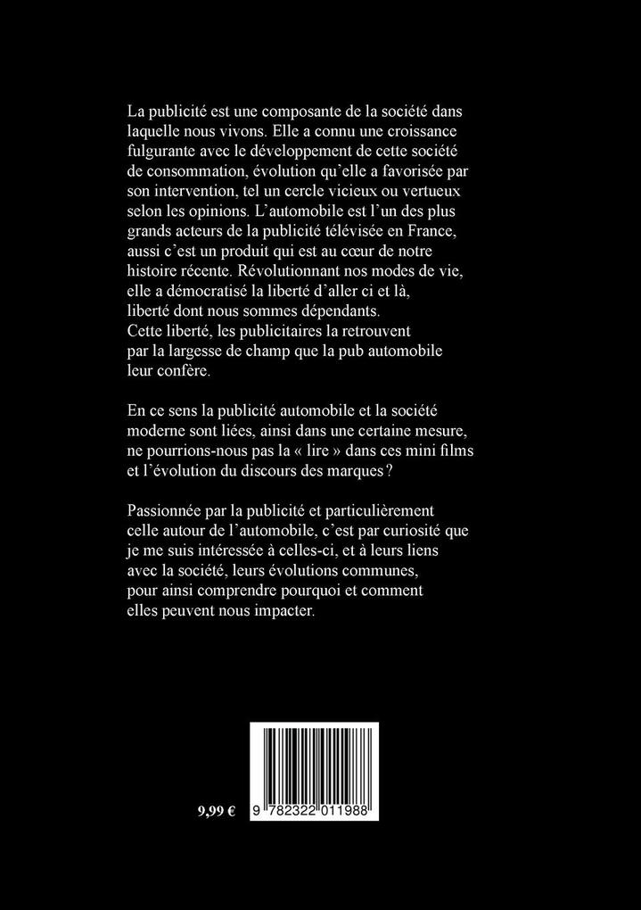 Weitere Ansicht: Publicité automobile et société | Sophie Chartoire