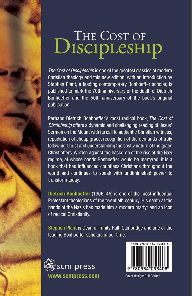 Weitere Ansicht: The Cost of Discipleship | Jurgen Bonhoeffer