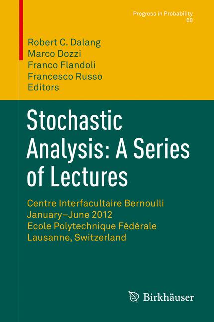Weitere Ansicht: Stochastic Analysis: A Series of Lectures