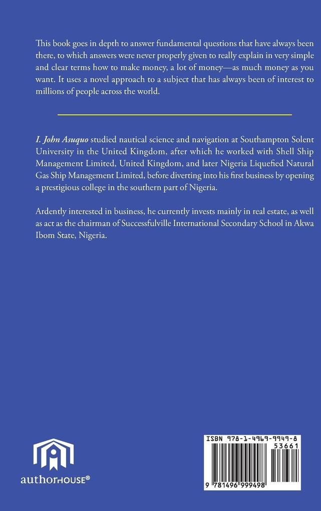 Weitere Ansicht: The Money Making Machine | John I. Asuquo