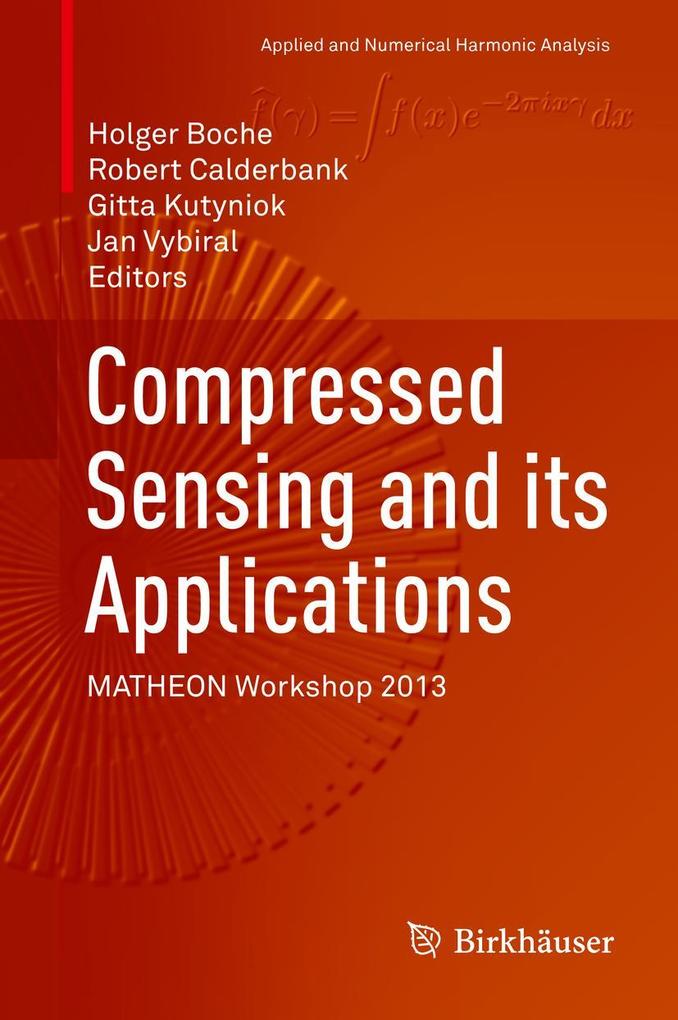 Produktbild: Compressed Sensing and its Applications