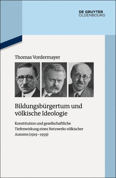 Produktbild: Bildungsbürgertum und völkische Ideologie | Thomas Vordermayer, Thomas Vodermayer