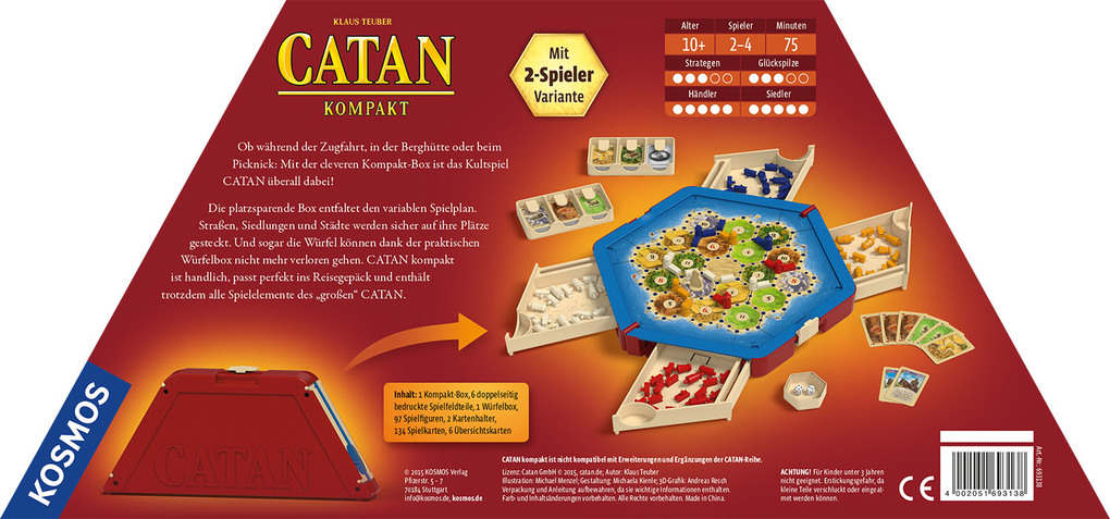 Weitere Ansicht: Catan - Das Spiel kompakt | Klaus Teuber