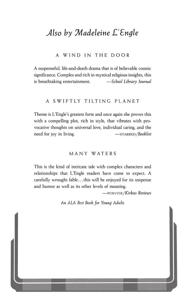 Weitere Ansicht: A Wrinkle in Time | Madeleine L'Engle