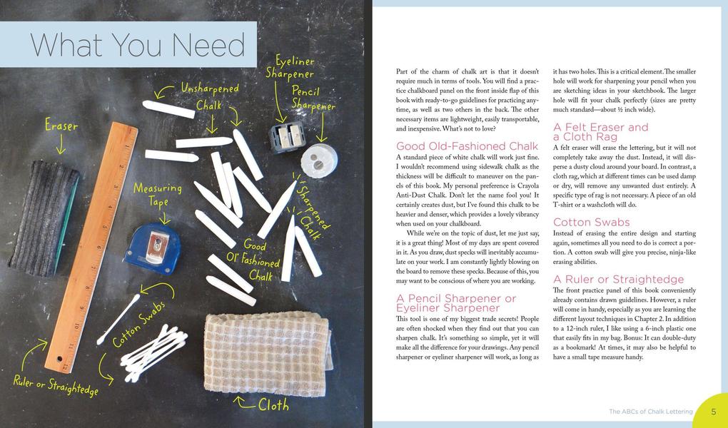 Weitere Ansicht: The Complete Book of Chalk Lettering | Valerie McKeehan