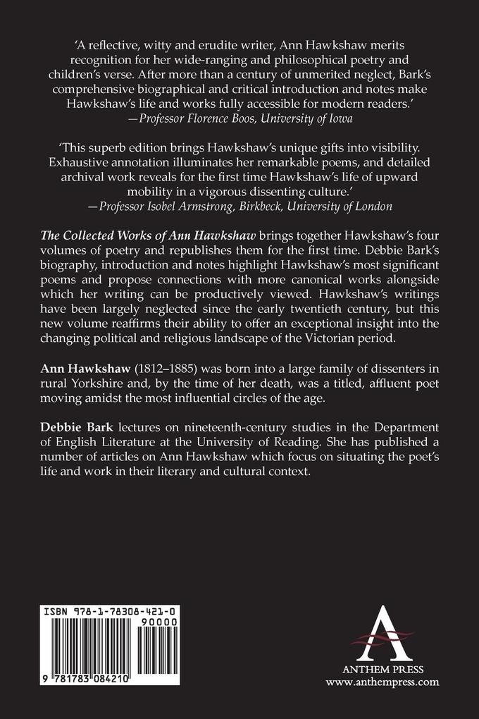 Weitere Ansicht: The Collected Works of Ann Hawkshaw | Ann Hawkshaw