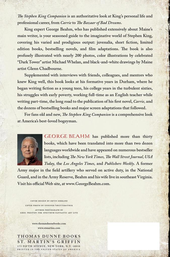 Weitere Ansicht: Stephen King Companion | George Beahm