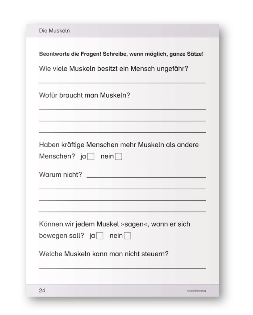 Weitere Ansicht: Ich kenne meinen Körper - Skelett, Muskeln und Wirbelsäule | Katrin Langhans, sternchenverlag GmbH