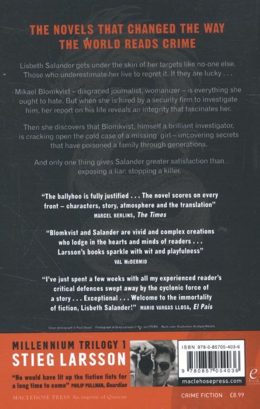 Weitere Ansicht: The Girl with the Dragon Tattoo | Stieg Larsson