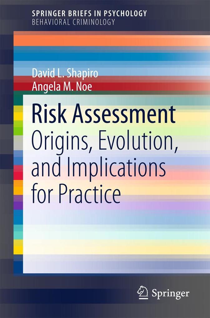Produktbild: Risk Assessment | David L. Shapiro, Angela M. Noe