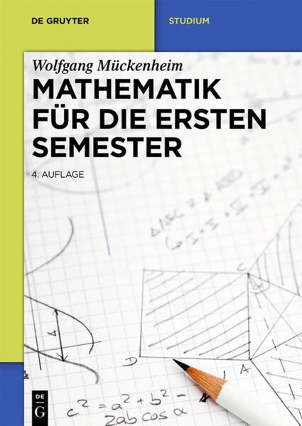 Produktbild: Mathematik für die ersten Semester | Wolfgang Mückenheim