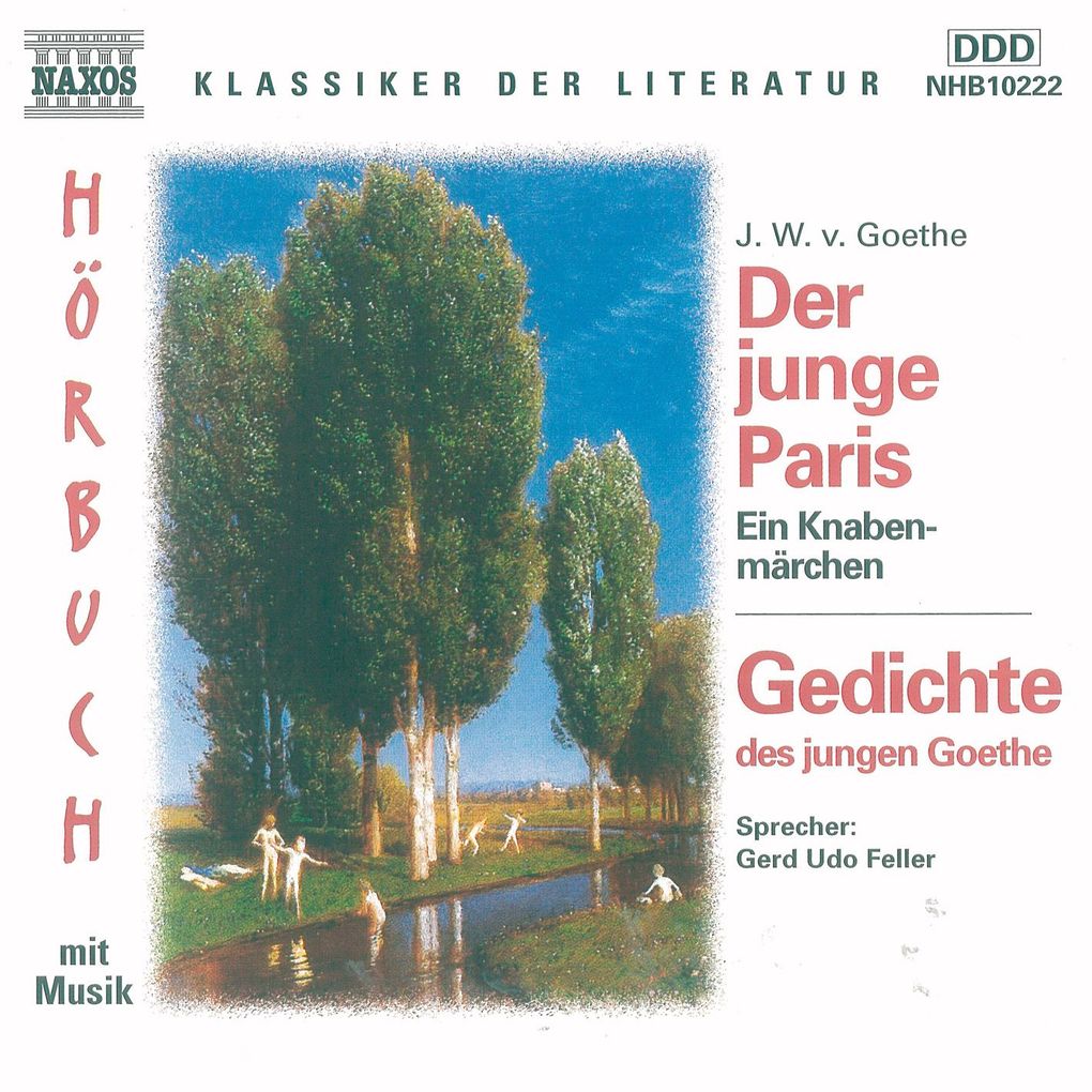 Produktbild: Der junge Paris. Ein Knabenmärchen | Johann Wolfgang von Goethe