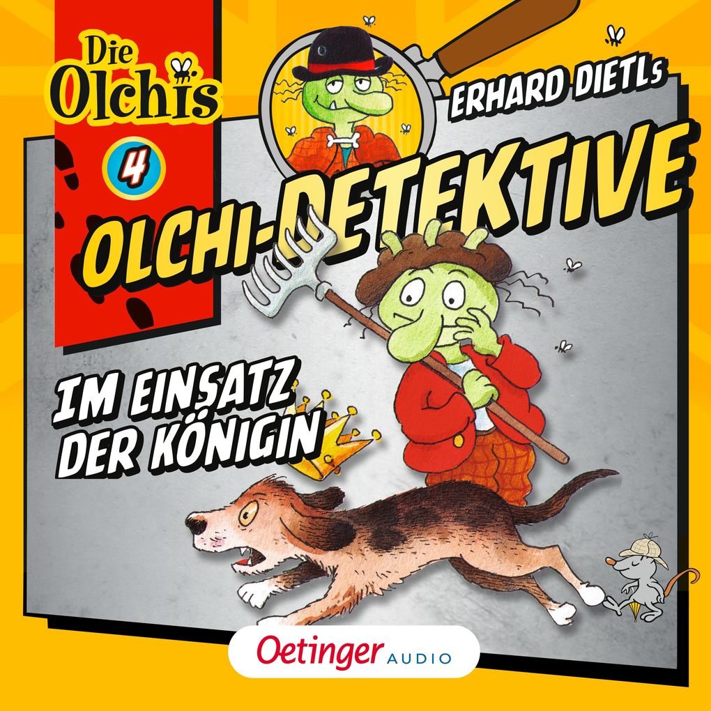 Produktbild: Olchi-Detektive 4. Im Einsatz der Königin | Barbara Iland-Olschewski, Erhard Dietl