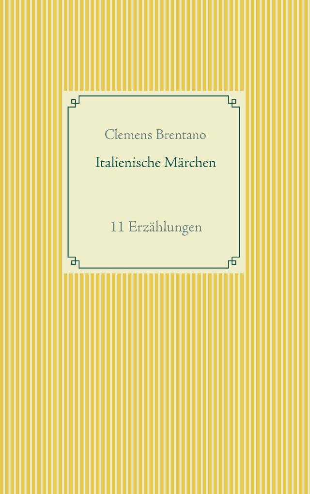 Produktbild: Italienische Märchen | Clemens Brentano
