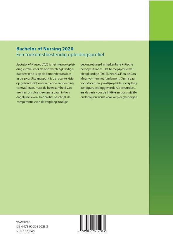 Weitere Ansicht: Bachelor of Nursing 2020