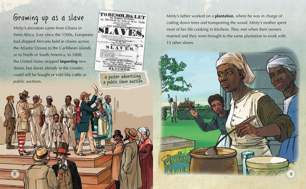 Weitere Ansicht: Harriet Tubman and the Underground Railroad | Philip Steele