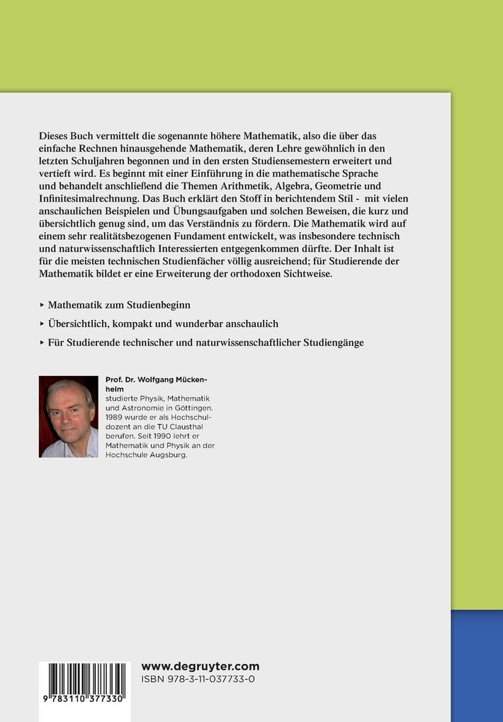 Weitere Ansicht: Mathematik für die ersten Semester | Wolfgang Mückenheim