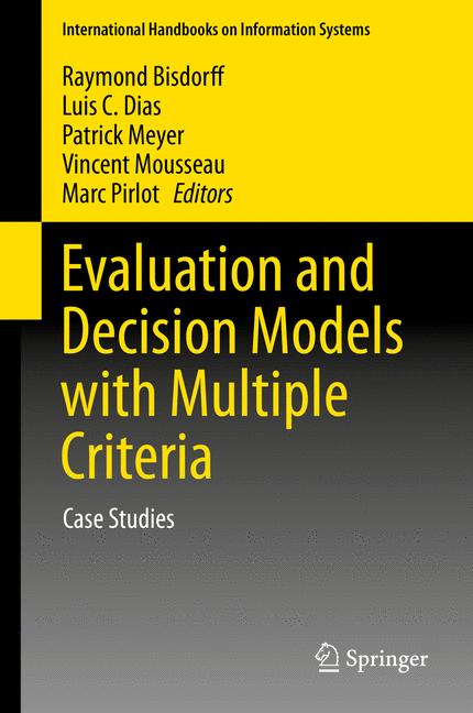 Weitere Ansicht: Evaluation and Decision Models with Multiple Criteria