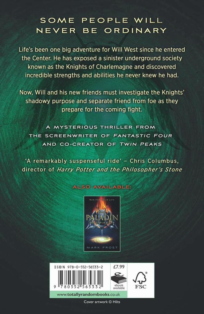 Weitere Ansicht: The Paladin Prophecy | Mark Frost