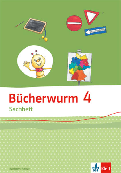 Produktbild: Bücherwurm Sachheft. Arbeitsheft 4. Schuljahr für Sachsen-Anhalt