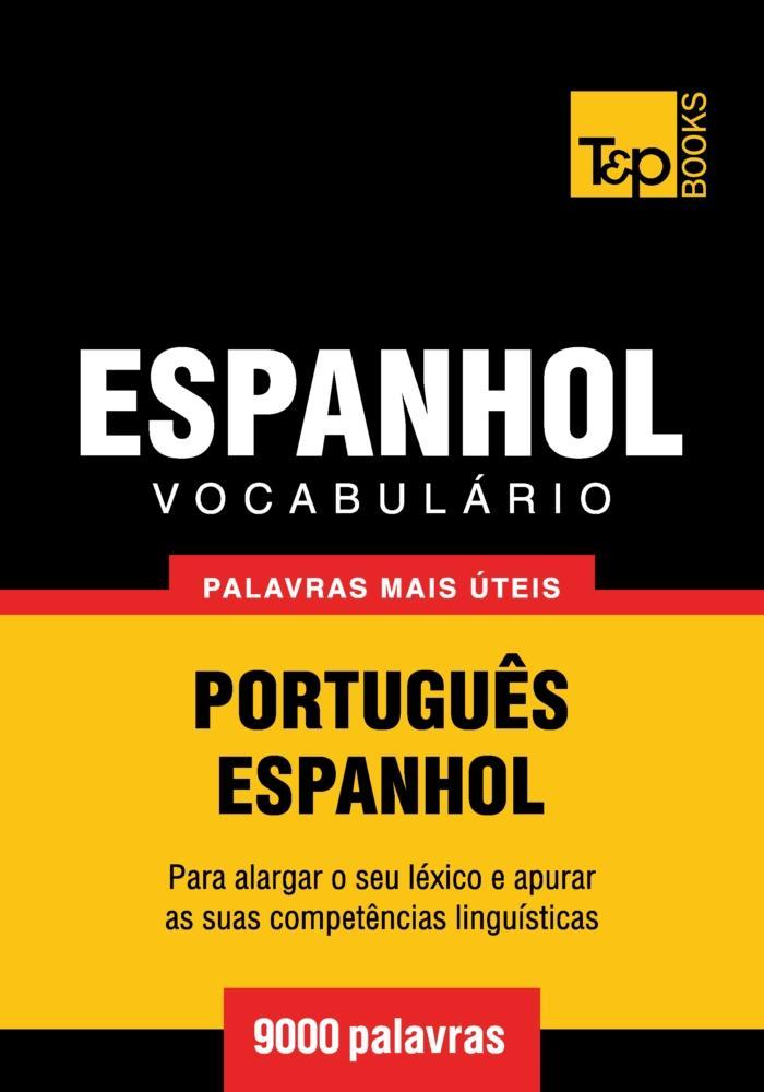 Produktbild: Vocabulário Português-Espanhol - 9000 palavras | Andrey Taranov