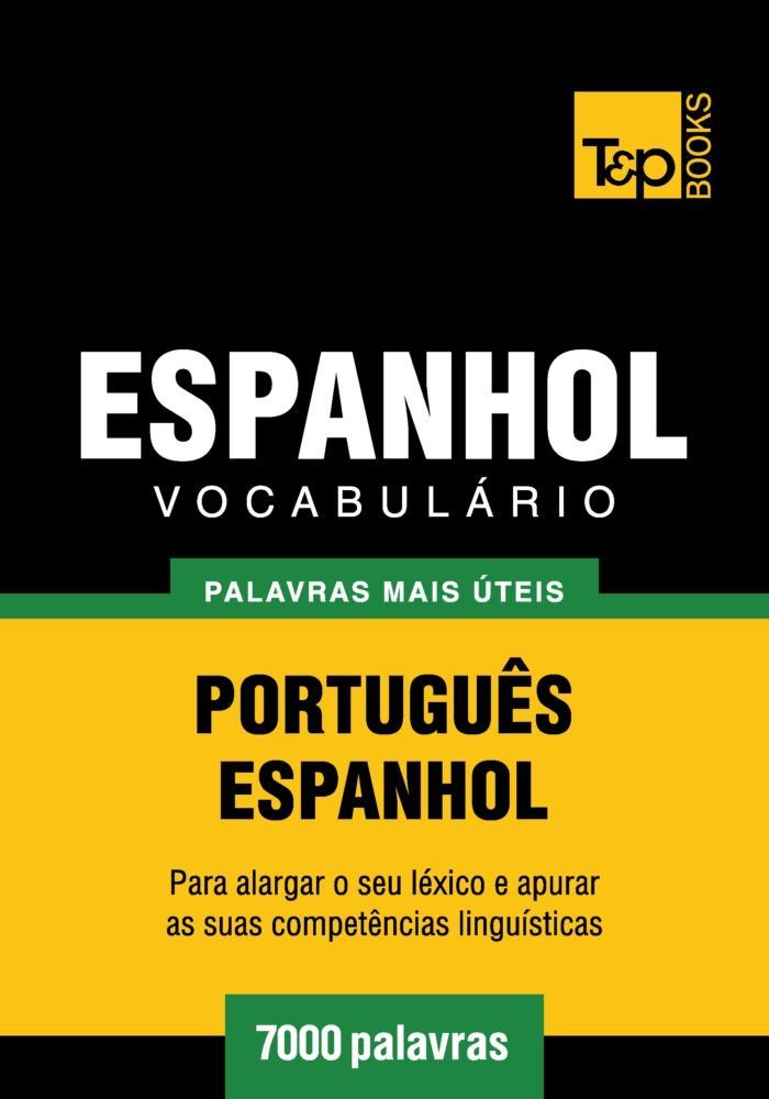 Produktbild: Vocabulário Português-Espanhol - 7000 palavras | Andrey Taranov