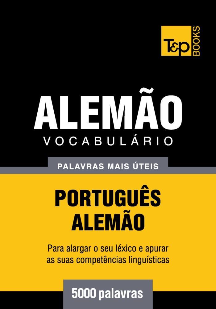 Produktbild: Vocabulário Português-Alemão - 5000 palavras | Andrey Taranov