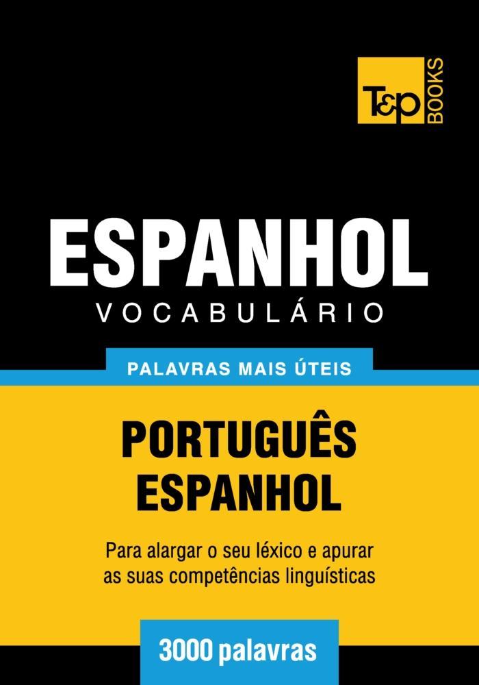 Produktbild: Vocabulário Português-Espanhol - 3000 palavras | Andrey Taranov