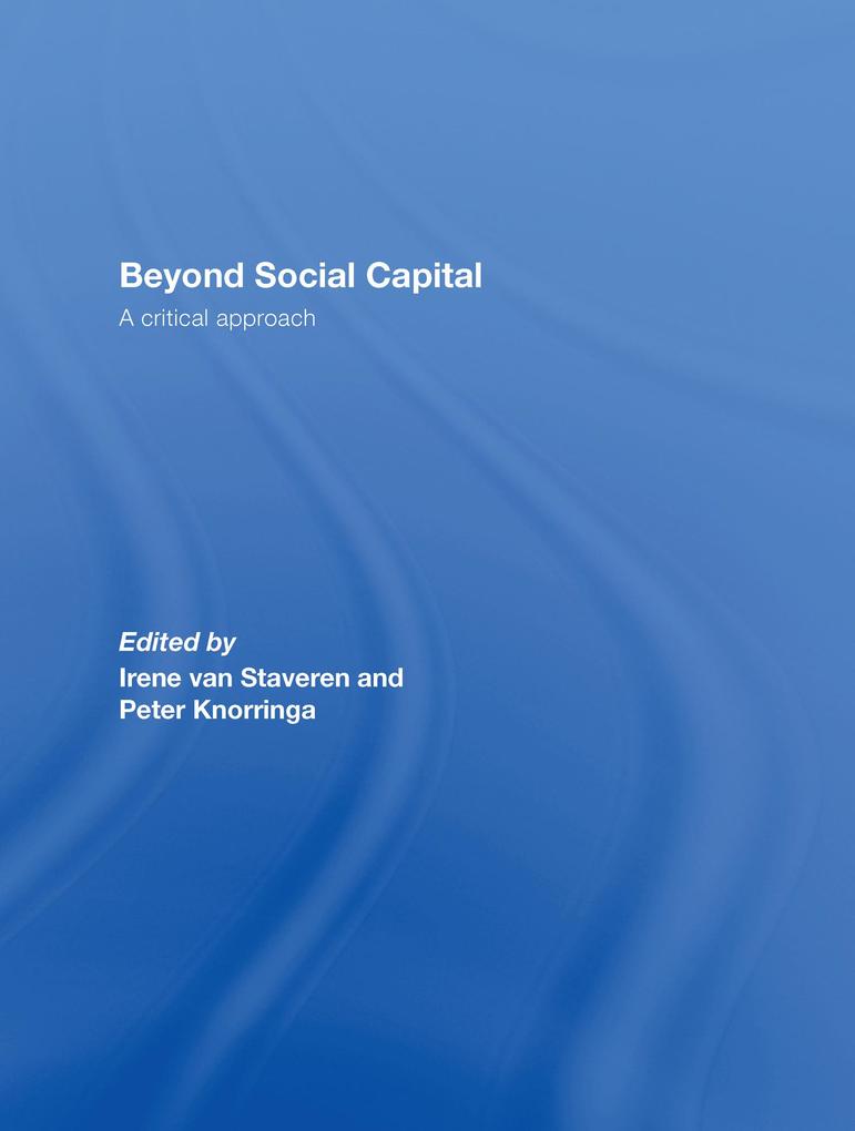 Beyond Social Capital als eBook epub