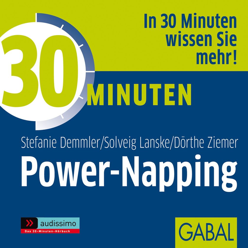 Produktbild: 30 Minuten Power-Napping | Stefanie Demmler, Solveig Lanske, Dörthe Ziemer