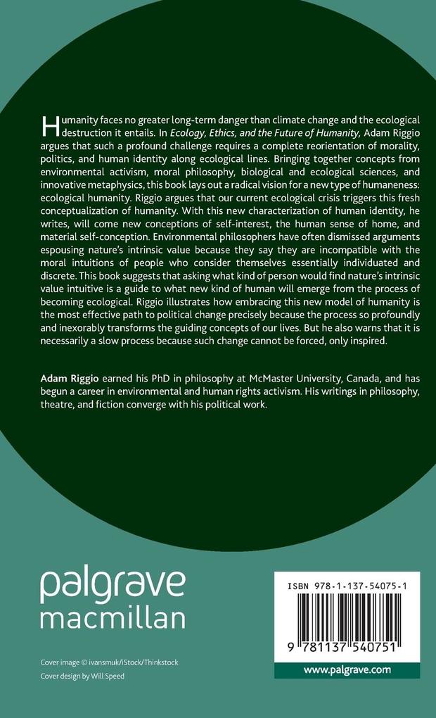 Weitere Ansicht: Ecology, Ethics, and the Future of Humanity | Adam Riggio