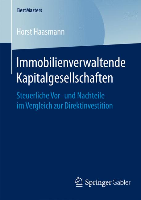 Weitere Ansicht: Immobilienverwaltende Kapitalgesellschaften | Horst Haasmann