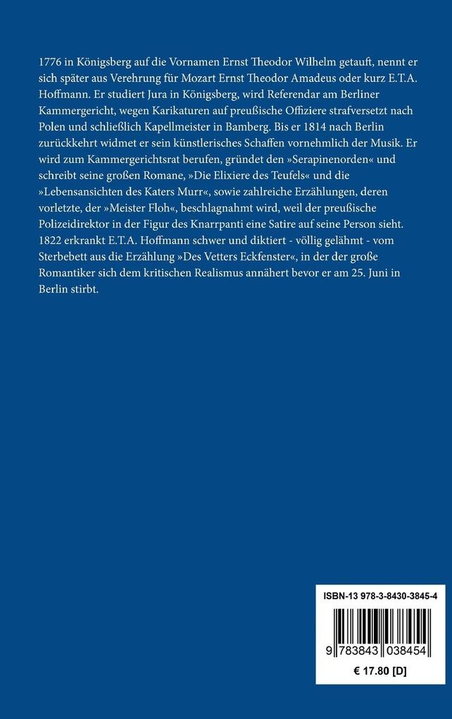 Weitere Ansicht: Das Majorat | E. T. A. Hoffmann