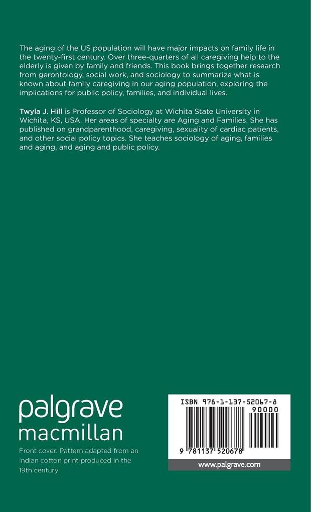 Weitere Ansicht: Family Caregiving in Aging Populations | T. Hill