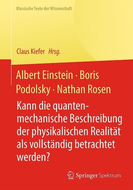 Produktbild: Albert Einstein, Boris Podolsky, Nathan Rosen