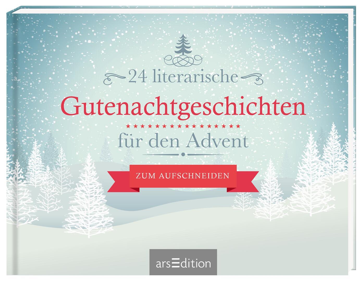 Produktbild: 24 literarische Gutenachtgeschichten für den Advent