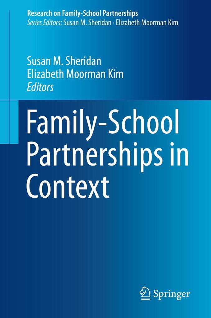 Produktbild: Family-School Partnerships in Context