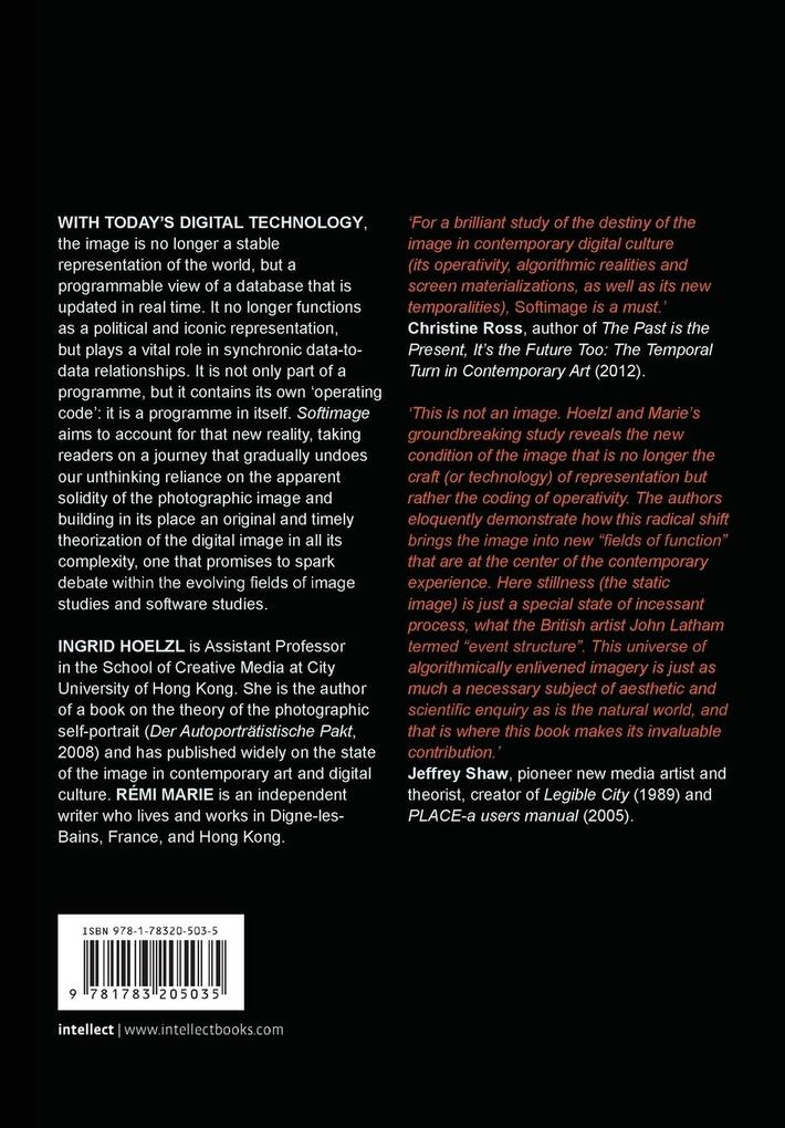 Weitere Ansicht: Softimage | Ingrid Hoelzl, Remi Marie