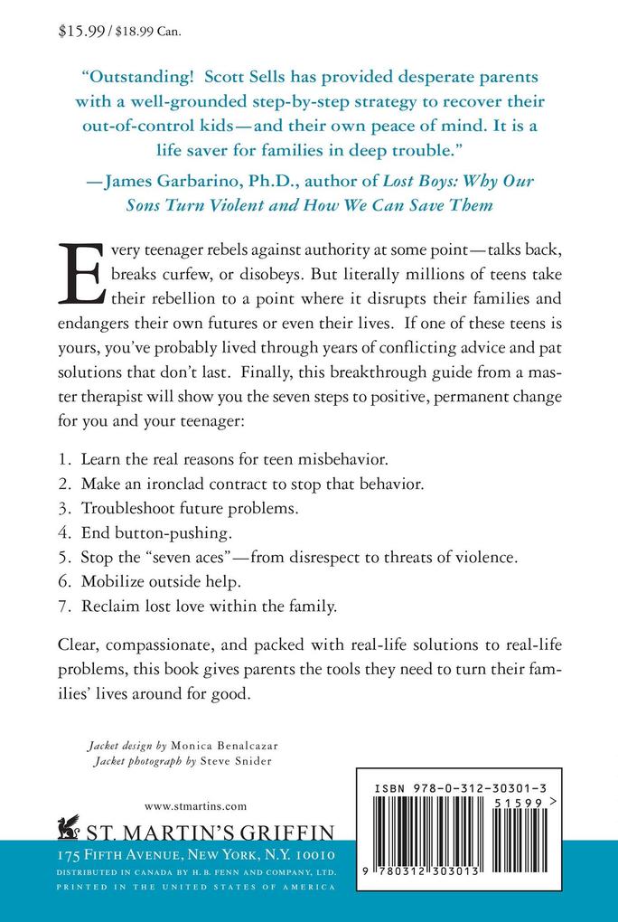 Weitere Ansicht: Parenting Your Out-of-Control Teenager | Scott P. Sells