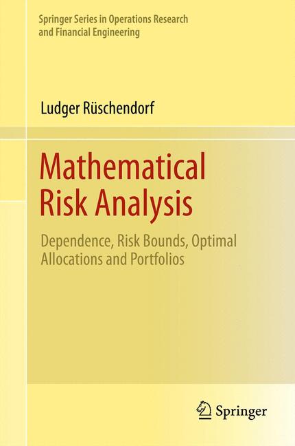 Weitere Ansicht: Mathematical Risk Analysis | Ludger Rüschendorf