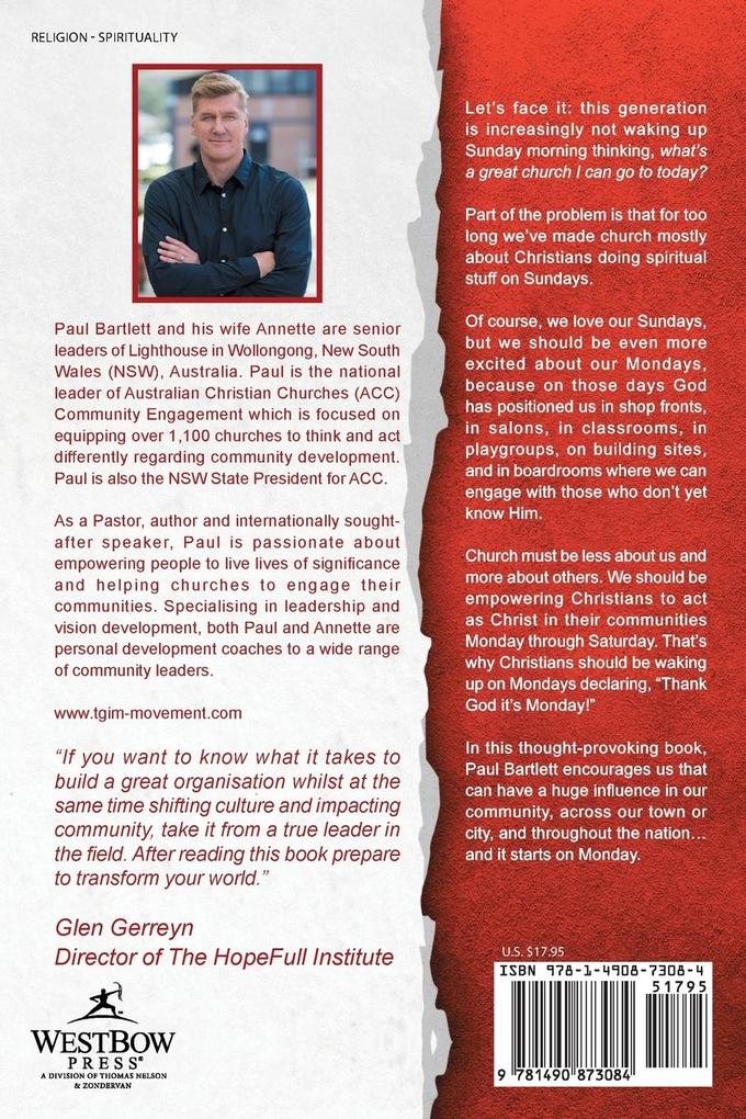 Weitere Ansicht: Thank God It's Monday | Paul Bartlett