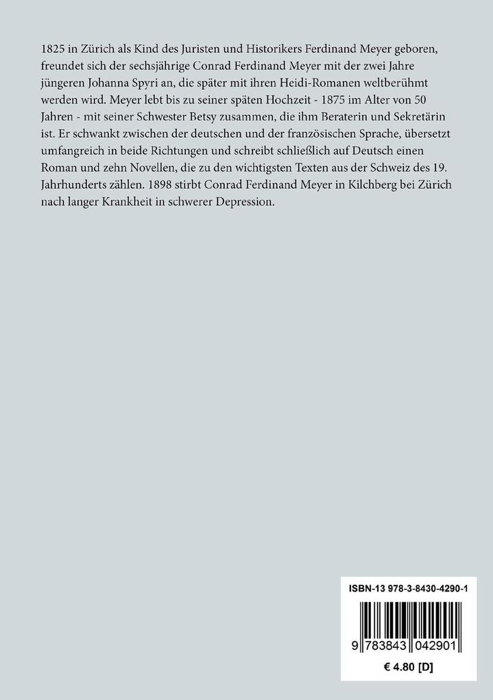 Weitere Ansicht: Plautus im Nonnenkloster | Conrad Ferdinand Meyer
