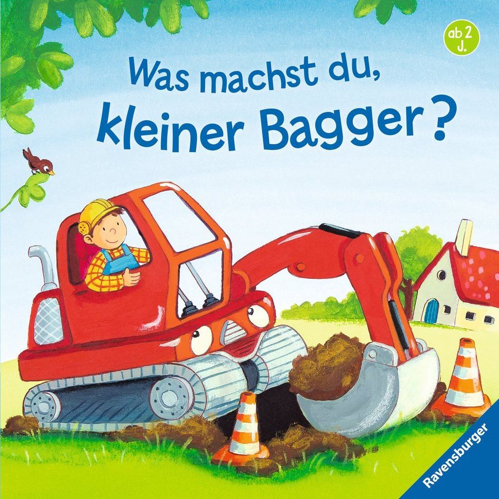 Produktbild: Was machst du, kleiner Bagger? | Bernd Penners