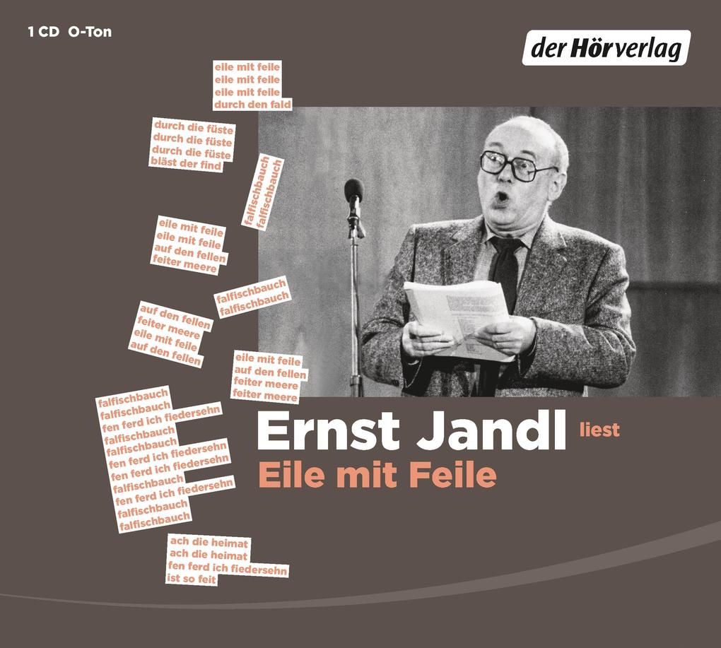 Produktbild: Eile mit Feile | Ernst Jandl