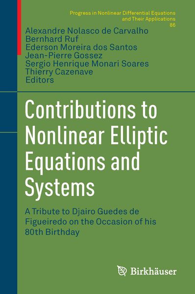 Produktbild: Contributions to Nonlinear Elliptic Equations and Systems