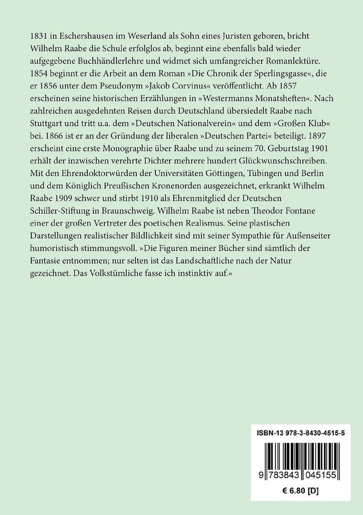 Weitere Ansicht: Frau Salome | Wilhelm Raabe